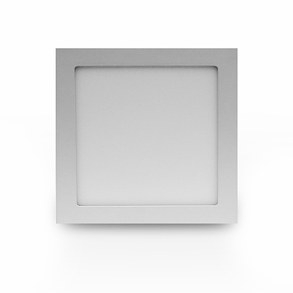Встраиваемый светодиодный светильник слим панель 18 ватт квадрат